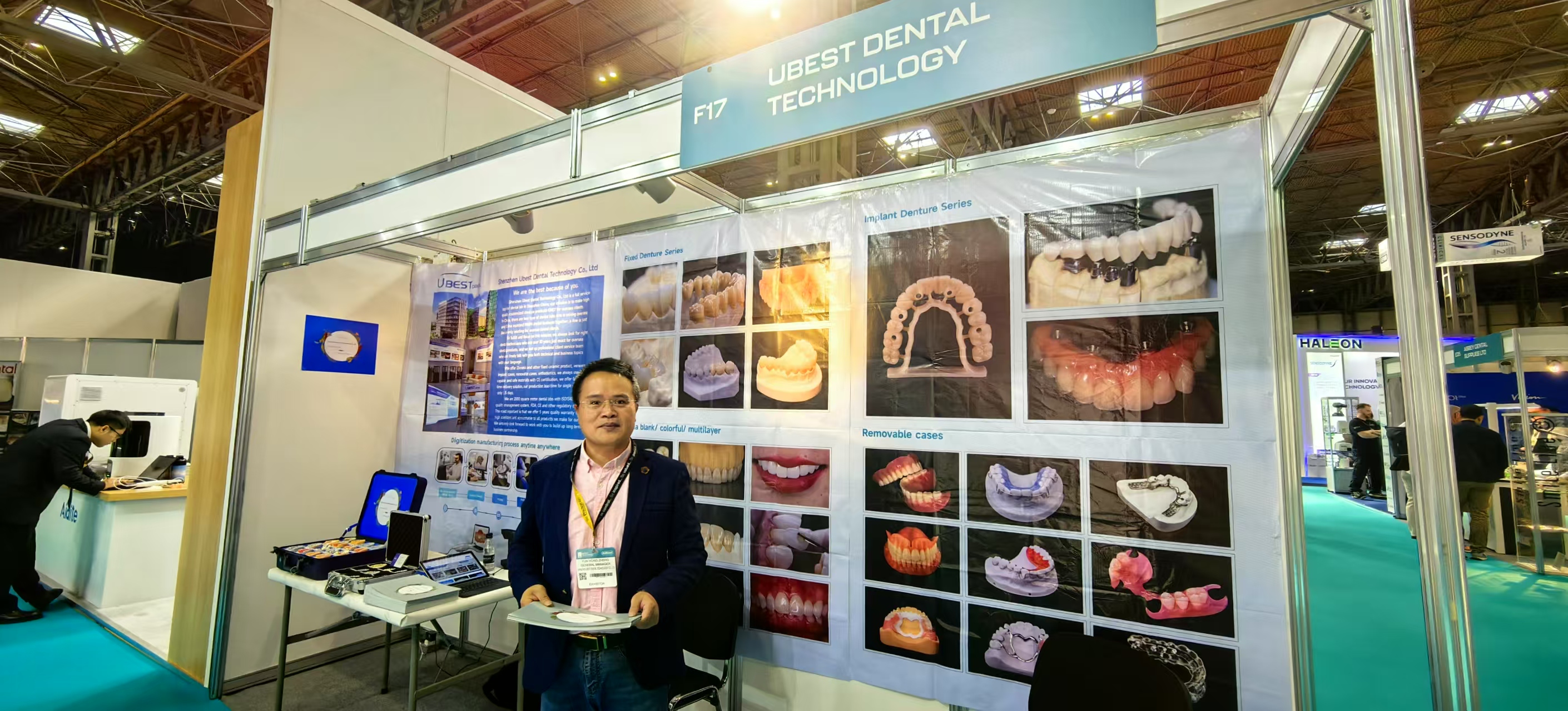 Ubest dental on Dental show in Birmingham UK on May16th, 2025